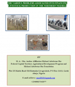 The various problems associated with financing livestock production in Northern Nigeria