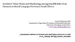 Inclusive Value Chain and Marketing among Smallholder Goat Farmers in Rural Limpopo Province, South Africa